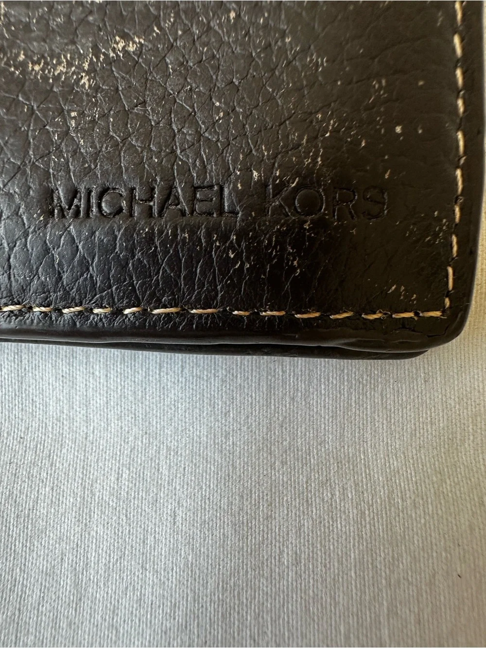 Michael Kors Brown Leather Bifold Wallet Men's Slim Card Holder
